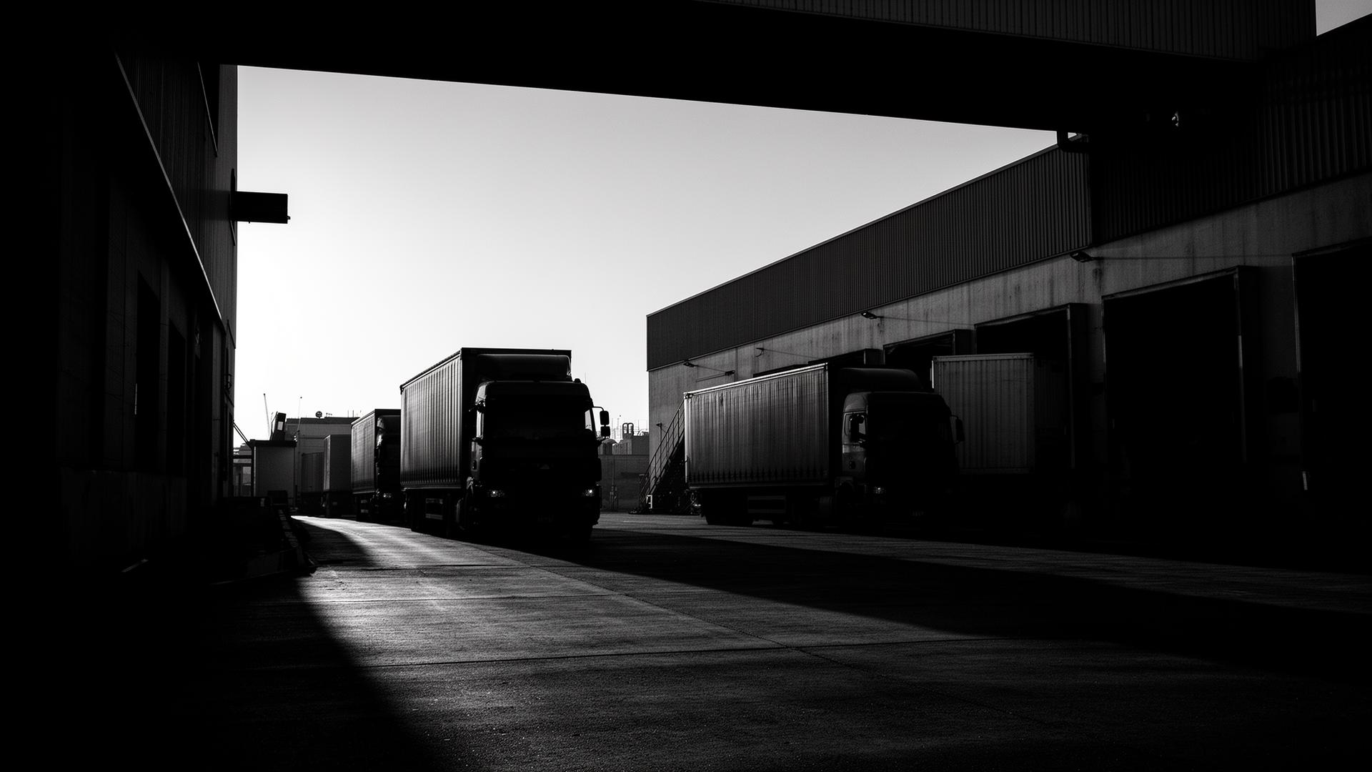Loading dock at first light